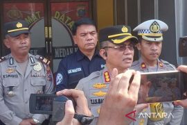 Dua terduga pelaku penyerangan personel polisi di Jalan Multatuli ditangkap