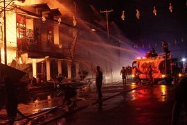 BPBD : tidak ada korban jiwa peristiwa kebakaran Pasar Sambas Kalbar