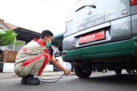 Pemkot Cimahi menggelar uji emisi gratis peringati Hari Lingkungan Hidup
