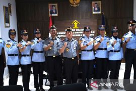 Kakanwil Kemenkumham Babel Terima 9 Taruna POLTEKIP yang Akan KKN