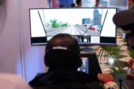 LRT Jakarta hadirkan "train simulator" di Jakarta Fair