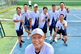 Club Tiba Tiba wakili Pemkab Badung pada Turnamen Tenis Bali Bangkit 2024