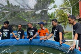 PT AGM hidupkan potensi kelompok perikanan sistem bioflok air tawar