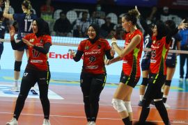 Proliga 2024: Jakarta Pertamina Enduro libas Gresik Petrokimia 3-0