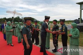 Danrem 045 Garuda Jaya ingatkan prajurit jaga netralitas Pilkada serentak
