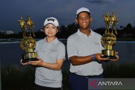 Elaine dan Rayhan juarai turnamen golf junior di Jakarta