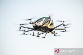 Uji coba taksi udara nirawak di Makkah