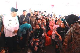 Pemkab Batola-Kemensos layani kesehatan bagi disabilitas