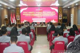Kemenkumham Sumsel gelar RAT Koperasi Paramakarya Pengayoman