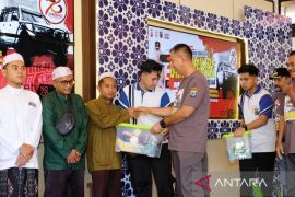 Polda Kalsel baksos pilkada damai lewat Bhayangkara Adventure Offroad