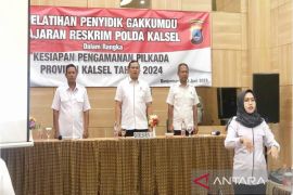 Polda Kalsel perkuat kemampuan penyidik Sentra Gakkumdu untuk Pilkada