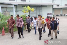 Polisi cek kesiapan penghitungan suara ulang  di Dapil Kaltim