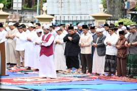 Polda Jambi fasilitasi pelaksanaan shalat Idul Adha warga sekitar