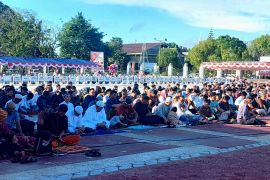 Umat Islam Kota Sorong Shalat Id di empat lokasi strategis