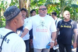 Partai Gerindra Bali berbagi hewan kurban di Hari Raya Idul Adha