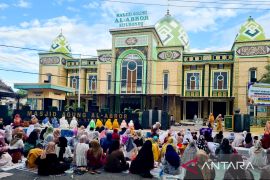Bupati dan Forkopimda shalat Idul Adha di Masjid Agung Al Abror