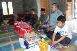 Dapat santunan, begini kata keluarga korban kebakaran ke Bupati Tapsel