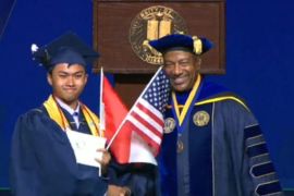 Bramasto Rahman Prasojo raih dua gelar sarjana teknik secara bersamaan di Amerika