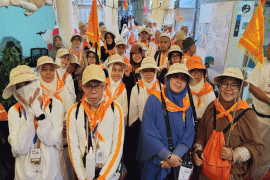 Menikmati rangkaian prosesi haji di Mina