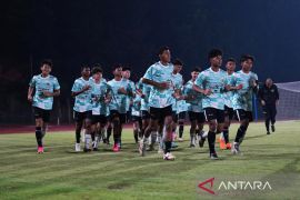 Indonesia libas Singapura 3-0 di laga perdana ABC (AFF) U-16  di Stadion Manahan Solo