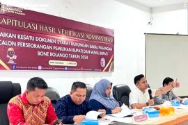 Dua bapaslon di Bone Bolango maju ke tahap verifikasi faktual