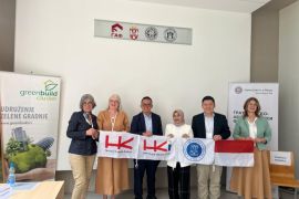 Inovasi konstruksi berkelanjutan HKI pada Konferensi Green Building 2024 di Serbia
