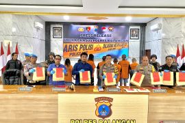 Polres Balangan tetapkan tujuh pelaku sebagai tersangka perdagangan orang