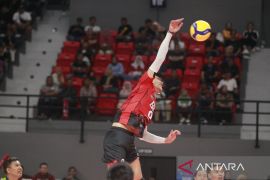 Tim voli putra Jakarta STIN BIN tundukkan Kudus Sukun Badak tiga set langsung