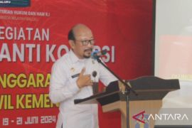 Kemenkumham Maluku lakukan penguatan budaya anti korupsi