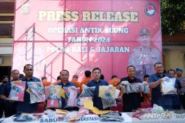 Hasil Operasi Antik Agung 2024 di Polda Bali
