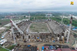 Basuki: Pembangunan Stadion Utama dukung PON di Sumut capai 52 persen