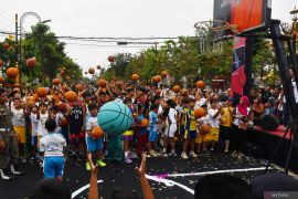 Rekor MURI dribble bola basket peserta terbanyak