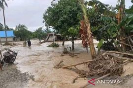 Tim gabungan berjuang evakuasi korban banjir di Parigi Moutong