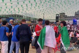 Suporter was-was jelang laga Italia lawan Kroasia