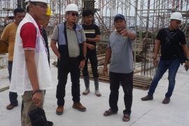 Perwakilan Kemenpora meninjau persiapan lokasi pertandingan PON XXI 2024
