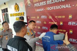 Aparat Polres Rejang Lebong tangkap empat pelaku kejahatan meresahkan