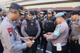 Berantas judi online, Propam Makassar razia ponsel anggota polisi