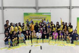 Ratusan peserta ikuti kompetisi aerobic se- Kalsel 2024 di HSS