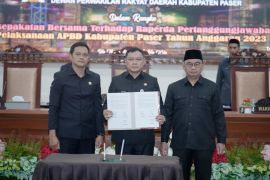 Bupati Paser apresiasi kinerja DPRD cermati pelaksanaan APBD 2023