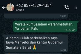 Pemprov Sumbar laporkan penipu mencatut nama gubernur