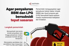 Agar penyaluran BBM dan LPG bersubsidi tepat sasaran