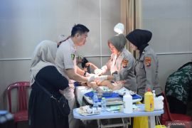 Bakti kesehatan sambut HUT Bhayangkara di Babel