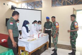 TNI di Kapuas Hulu gelar tes urine cegah peredaran narkoba