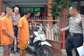 Polsek Medan Area tangkap  dua  pencuri pagar rumah warga