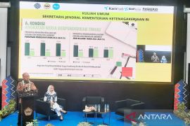 Sekjen Kemnaker motivasi mahasiswa ULM peluang besar kerja bagi sarjana