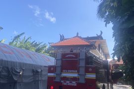 Kebakaran gudang logistik BPBD Bali dipadamkan dalam satu jam