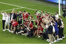 Tumbangkan Portugal 2-0, Georgia tulis sejarah lolos ke 16 besar