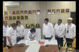 Kemenkumham Sumsel tandatangani PKS dengan BTN Cabang Palembang