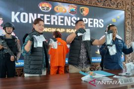 Polisi tahan dua pengedar narkotika jenis sabu-sabu di Temanggung