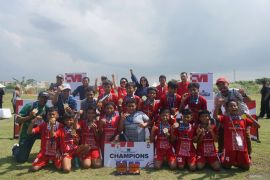 Ratu Tisha: "Freeport Grassroots Tournament Gresik" upaya kembangkan sepak bola